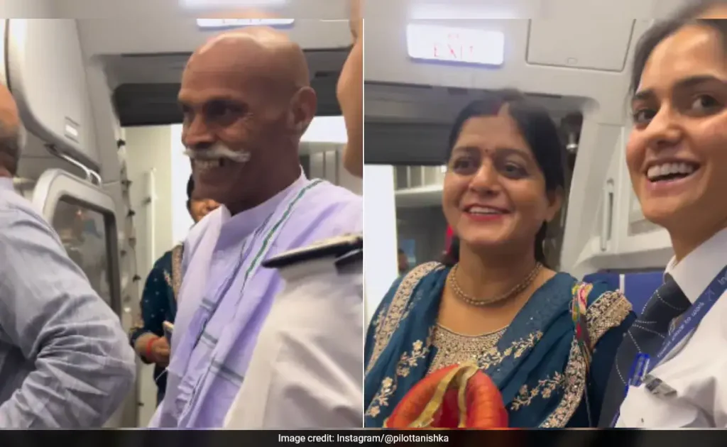 IndiGo Pilot Takes Her Family on Flight IndiGo Pilot Takes Her Family on Flight